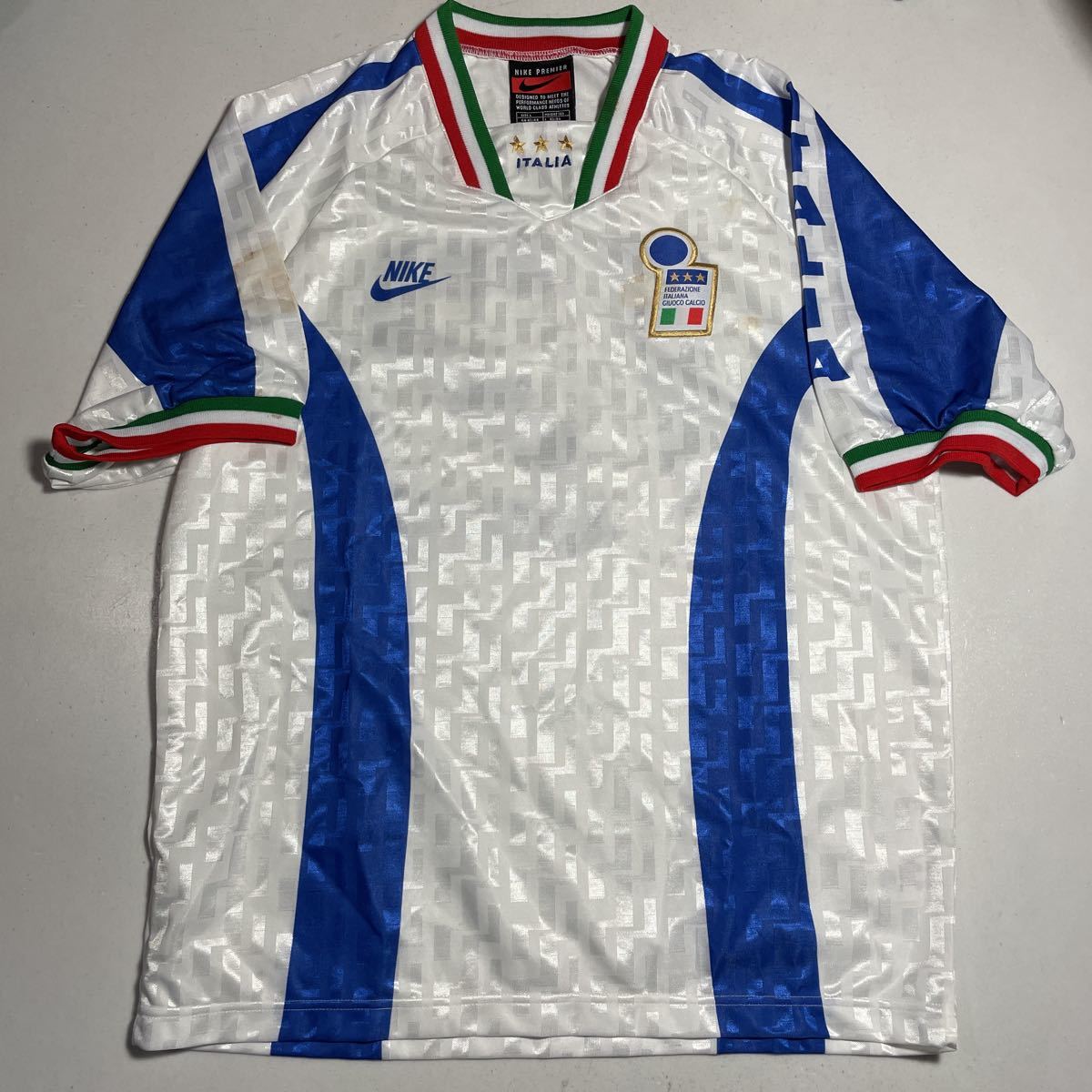 即納 イタリア代表 96-97 H ユニフォーム ナイキ メンズL サッカー
