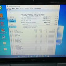 【M2-99】Windows11/新品SSD240GB【FUJITSU LIFEBOOK AH77/C】Core i7-2630QM/メモリ8GB/Office2021/Wifi/筆ぐるめ/Webカメラ/DVDドライブ_画像5