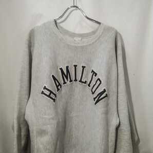 Vintage champion reverse weave HAMILTON sweatshirt 90s チャンピオン リバースウィーブ USA製 スウェット ハミルトン大学 ビンテージの画像5