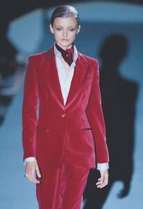 AW1996 GUCCI BY TOM FORD VELVET TUXEDO SUIT Gucci Tom Ford костюм Италия производства tailored jacket 