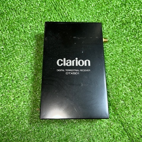 clarion　クラリオン　ワンセグチューナー　DTX501　本体のみ　現状品