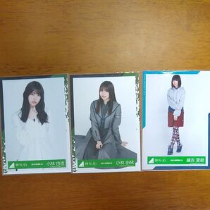 欅坂46 生写真 3枚セット