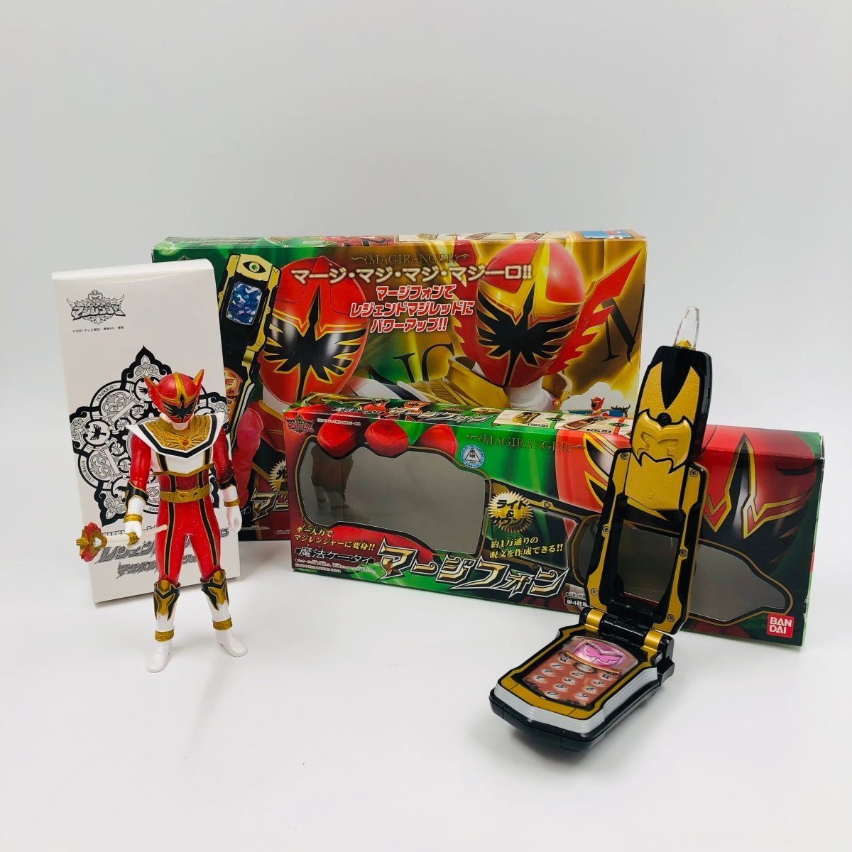 魔法戦隊マジレンジャー マージフォン 未開封 2005 レア フィギュア