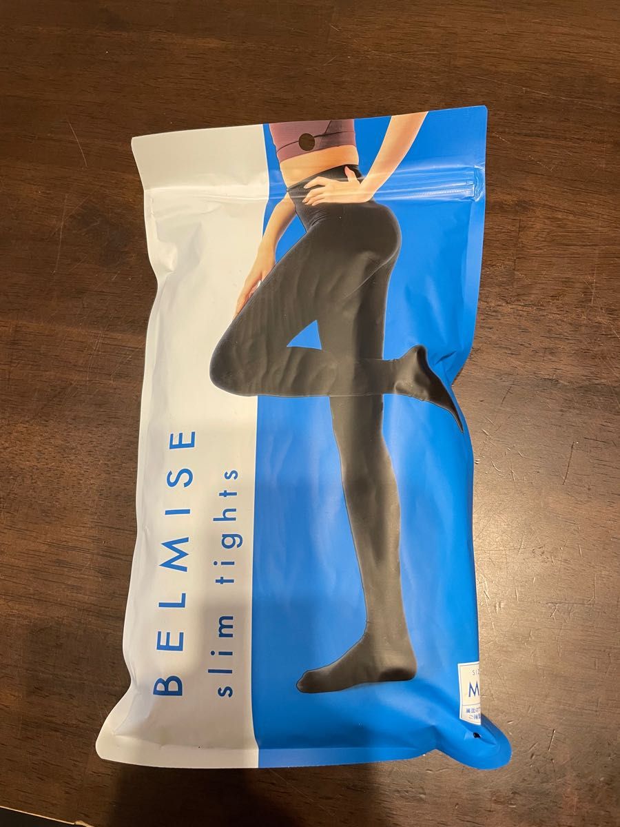 BELMISE ベルミス 裏起毛タイツ スリムウォーマー Heat+ ブルベ M ...