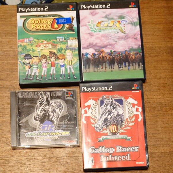 GallopRACER4種 ps2、ps1
