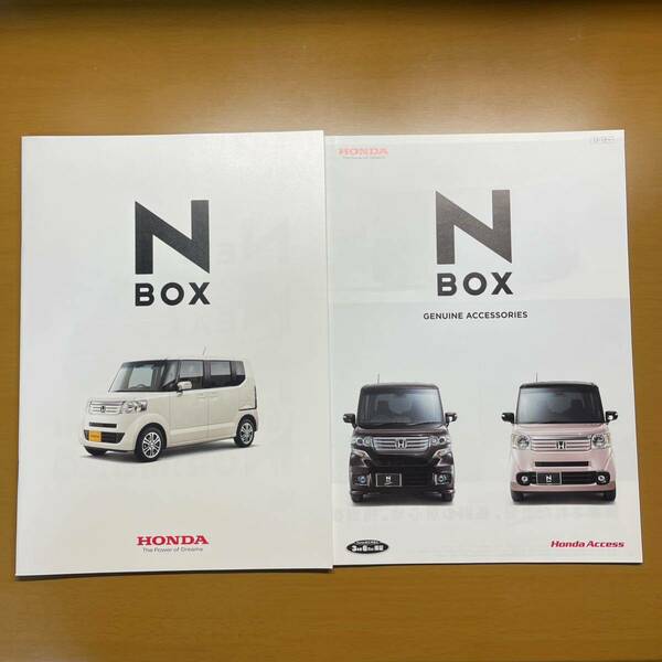 ホンダ N-BOX 2013年 12月 カタログ 38P+30P(アクセサリーカタログ) 即決 送料無料!!