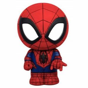 ソフビ　キュートバンク　貯金箱　スパイダーマン