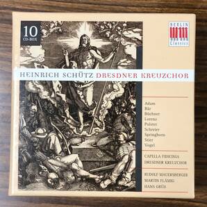 Heinrich Schutz / Dresdner Kreuzchor 10CD BOXの画像1