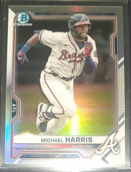 Michael Harris 1st Bowman REFRACTOR MLB カード