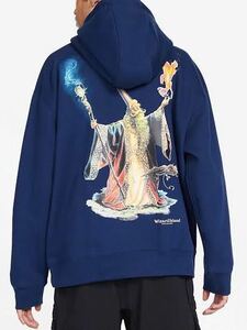 [acg]NIKE nrg Wizard Islands sweat Parker pull over fender -ti- blue L fleece 