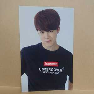 1 BTS bulletproof boy . photo card photo card JAPAN VOL.2 UNDERCOVER MISSION postcard jiminJIMIN