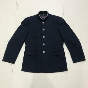 (Y)M800 (中古) 校名不明 Bランク 学ラン 男子学生服 /小さいサイズ/小さめ/160A/KANKO/紺/中学校/高校/冬服/制服/学生服/