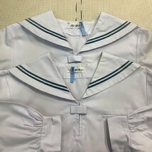 (Y)I546(中古) 北海道 北見緑陵高校 セーラー服 4点セット /M/W65/セーラー/スカート/パータイ/水色2本/夏服/合服/中学/制服/女子/学生服_画像10