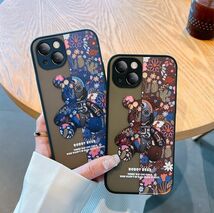 iPhone12ケース 韓国 キャラクター かわいい おしゃれ 3色 耐衝撃 iPhone 11 12 13 14 Pro max mini Plus ケース カバー _画像5