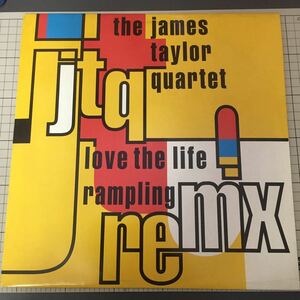 【12】The James Taylor quartet - love the life rampling remix / Danny rampling / 45rpm / UK / URBXR67 879543-1 / acid jazz, house