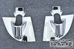 [ new commodity *1 jpy ~!] Mitsubishi Fuso NEW Canter plating mirror stay cover bracket deco truck new Canter - M1920P