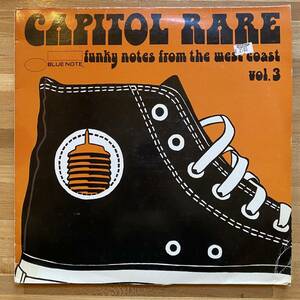 レコード ☆★ 中古 V.A. CAPITOL RARE 3 : FUNKY NOTES FROM THE WEST COAST ※他１枚での出品のレコードとのみ４枚まで同梱可