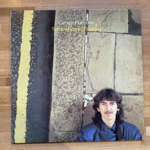 レコード ☆★ 中古 GEORGE HARRISON / SOMEWHERE IN ENGLAND ※他１枚での出品のレコードとのみ４枚まで同梱可