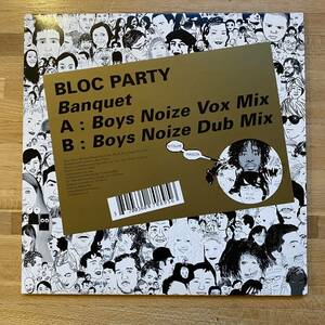 レコード ☆★ 中古 BLOC PARTY / Banquet [10 inch Analog] ※他１枚での出品のレコードとのみ４枚まで同梱可