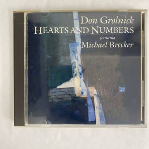 CD ★ 中古 『 Hearts And Numbers 』中古 Don Grolnick Feat. Michael Brecker