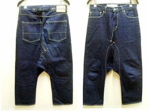 ◇即決[M]GANRYU EN-P001 AD2013 セルビッチ 赤耳 サルエル 濃紺 デニム COMME des GARCONS ガンリュウ パンツ■450