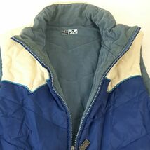 QUIKSILVER★中綿入りベスト/リバーシブル/コーデュロイ【Mens size -M/Blue/青】肩ヨーク/Coats/Jackets/Jumpers◆BH216_画像6