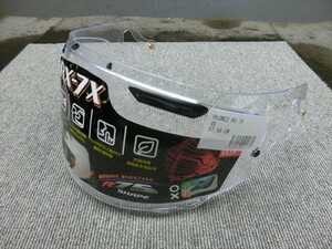 - - 新品外し 新古 未使用 Arai アライ RX-7X シールド バイザー クリア