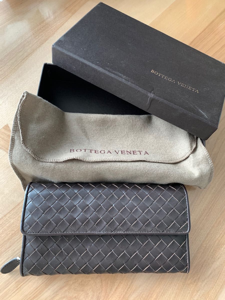本日限定 美品 BOTTEGA VENETA ボッテガベネタ 長財布 ユニセックス