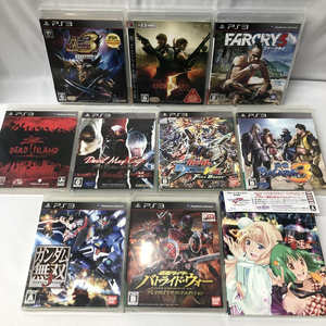 【中古】TVソフトS）ジャンク)PS3 ACT(アクション) 10本セット[240091313018]