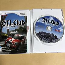 Wii ソフト 動作品 盤面傷無 GTI Club ワールド シティレース_画像2