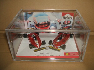 *1/43asheto Ferrari F1 312T3 312T4 Jill * Bill новый b2 шт. с футляром 