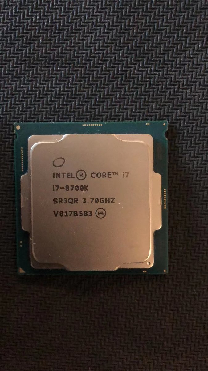 うのにもお得な 非常に良い インテル Intel CPU Core i7-8700 3.2GHz ...
