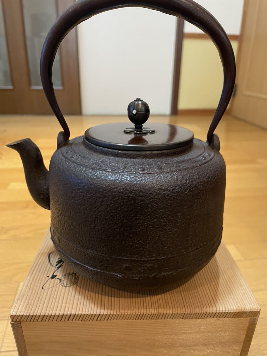鉄瓶 万代屋 銅蓋 紙箱入 日本製 素晴らしい価格 まとめ売り www