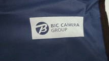 50123-5　キャスター付　カメラバッグ　BIC CAMERA　ブルー　布製　ヨコ50cm　高さ42cm　マチ18cm_画像2