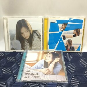 [CD/ used present condition goods /CSH]YUI MyGeneration/Understand/fee my soul/HOLIDAYS IN THE SUN 3 pieces set MZ0223
