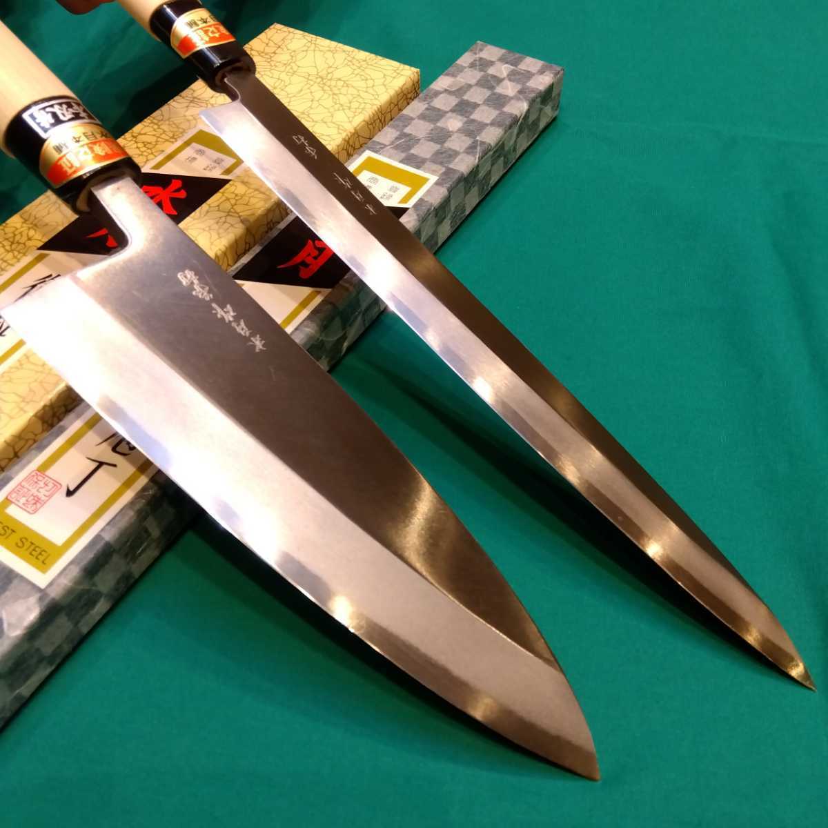 堺實光 出刃 包丁 紋鍛 青鋼 8寸 食器 | endageism.com