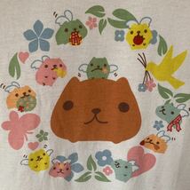 カピバラさんとearth コラボTシャツ　キュッピーさん　フリーサイズ　イエロー_画像4