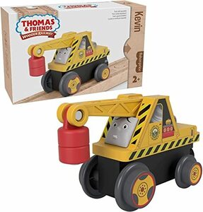 きかんしゃトーマス 木製レールシリーズ(Thomas) ケビン 【2才~】 HBJ91 イエロー