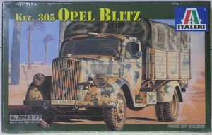 未開封・未組立品 ★ ITALERI / イタレリ　1/72　Kfz.305 OPEL BLITZ ★ オペル・ブリッツ　No.7014