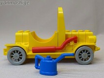 80sビンテージ LEGO Fabuland 3626 レア「アライグマのロジャーのスポーツカー」＋「豚のヒューゴ」付き ファビュランド レゴ_画像7