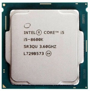 Intel Core i5-8600K SR3QU 6C 3.6GHz 9MB 95W LGA1151 CM8068403358708
