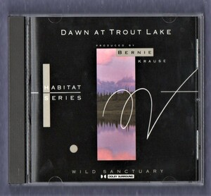 Ω 自然音 CD/NATURE SOUND SELECTION 七つの聖域 Vol.3/夜明けの湖 DAWN AT TROUT LAKE/ハゴロモガラス ステラーカラス コマツグミ 鳴き声