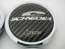 k6975 A-TECH 　SCHNEIDER シュナイダー 　アルミホイール用センターキャップ4個 PCK80_画像3