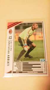 ☆WCCF2008-2009☆08-09☆209☆白☆クリスティアン・アビアーティ☆A.C.ミラン☆Christian Abbiati☆A.C. Milan☆