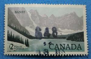 カナダ切手　2ドル　Banff National Parks　2$　1985-06-21　使用済　H09366