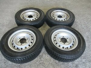 『カムロード』☆195/70R15　106/104・☆スタッドレスset♪トヨタ　カムロード　純正・15X5J　139.7-6H◆DUNLOP LT01・7分☆2019年