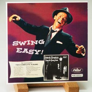 【廃案 紙ジャケ アルバム2枚分】フランク・シナトラ　スイング・イージー　FRANK SINATRA　SWING EASY & SONGS FOR YOUNG LOVERS