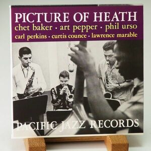 【廃盤 紙ジャケ PACIFIC】チェット・ベイカー　アート・ペッパー　ピクチャー・オヴ・ヒース　CHET BAKER　ART PEPPER　PICTURE OF HEATH