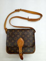 171-Ky8238-80: Louis Vuitton ルイヴィトン カルトシエール 22 バッグ モノグラムライン_画像1