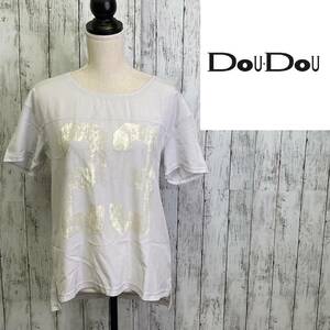 DOUDOU★ドゥドゥ★レディース Tシャツ カットソー★サイズF　10-359